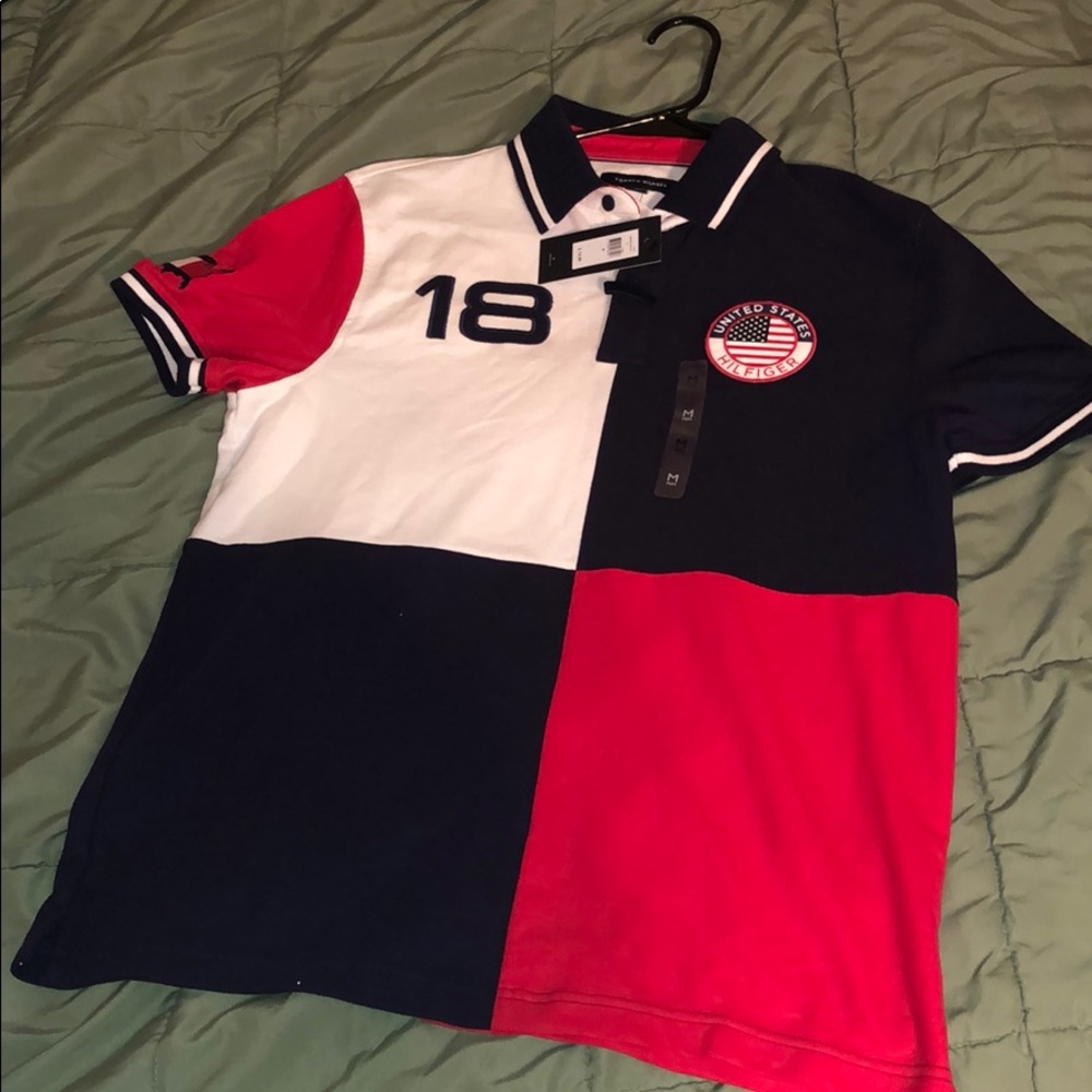 Nwt limited edition Tommy  Hilfiger polo.